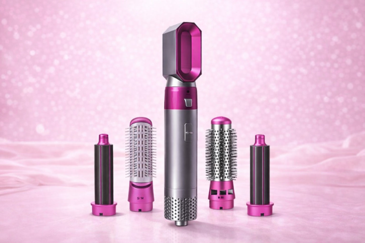 PinkGlam™ 5-in-1 Hair Styler