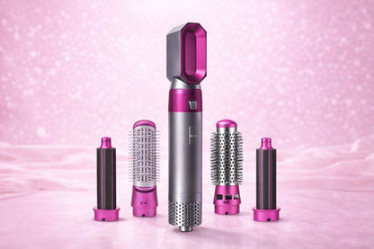 PinkGlam™ 5-in-1 Hair Styler