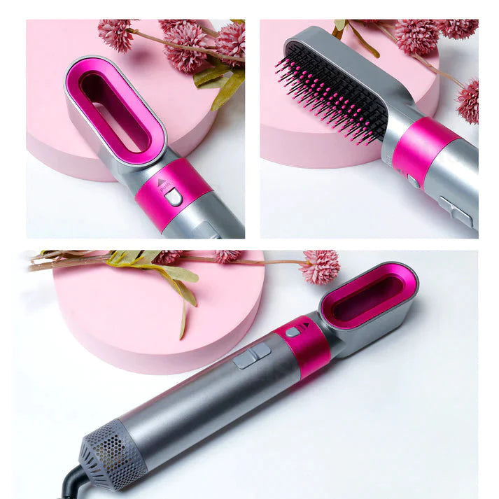PinkGlam™ 5-in-1 Hair Styler