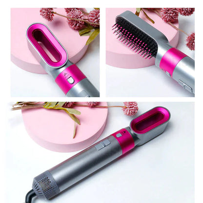 PinkGlam™ 5-in-1 Hair Styler